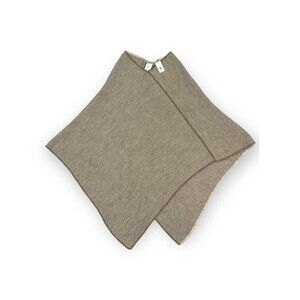 Fratelli Talli Tan and Cream Poncho One Size NWT